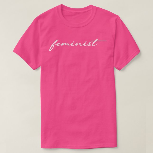 Feminist Gift For Women And Girls Empowered TeeTop T-Shirt (Design Front)