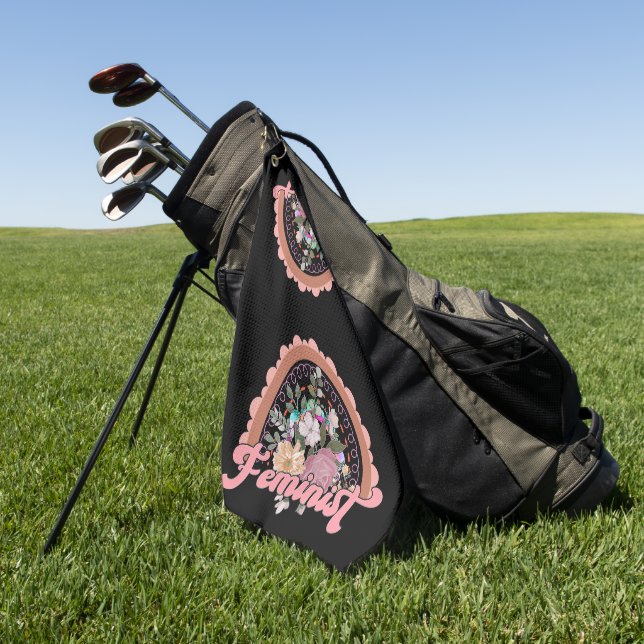 Feminist Golf Towel (Green)