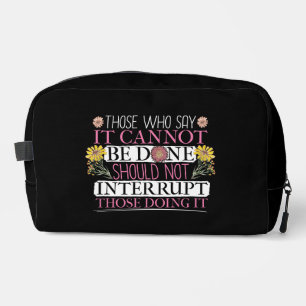 Feminist Leader Empowered Women Dopp Kit