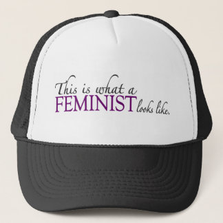 Feminist Looks Like Trucker Hat