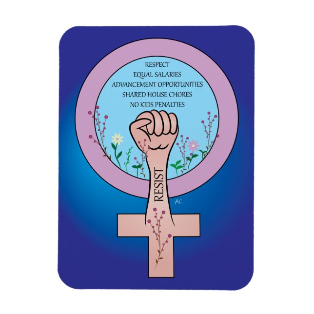Feminist Magnet (Vertical)