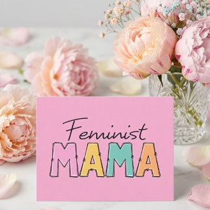 Feminist Mama Postcard