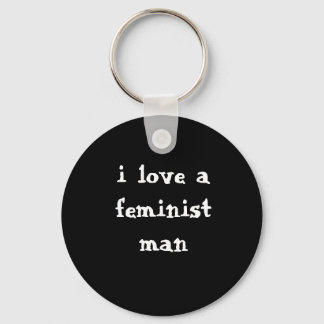 Feminist Man Key Ring
