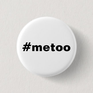 feminist #metoo girl power round button