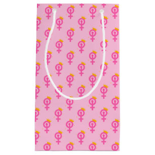 Feminist Pink Small Gift Bag