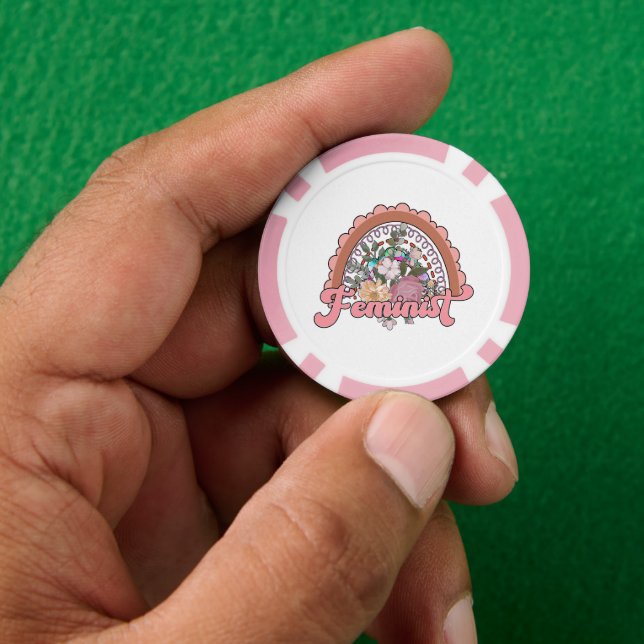 Feminist Poker Chips (Hand)