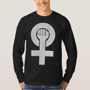 Feminist Power Fist Female Symbol Woman Feminism G T-Shirt