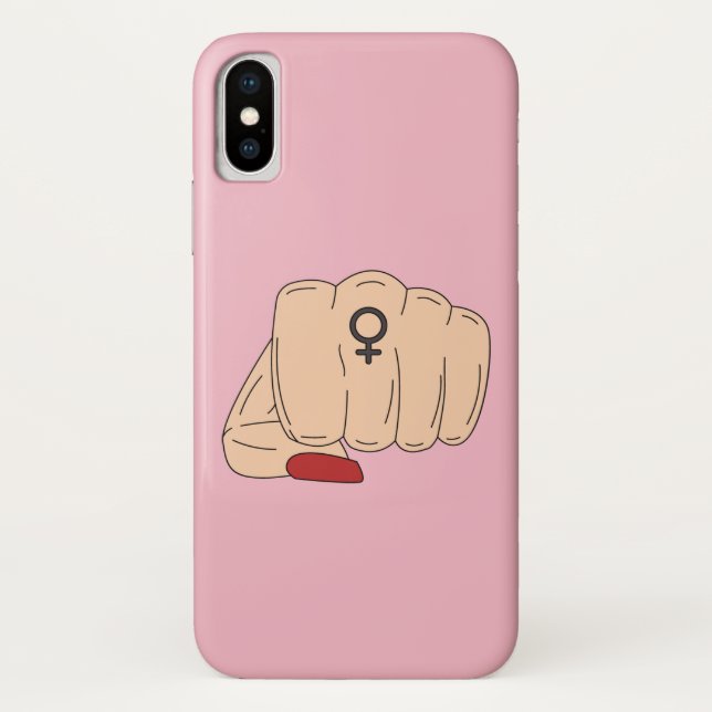 Feminist Power Phone Case (Back)