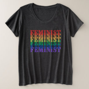 Feminist Pride  Plus Size T-Shirt