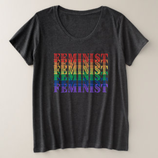 Feminist Pride Plus Size T-Shirt