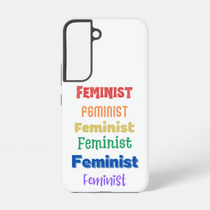 feminist pride  samsung galaxy case