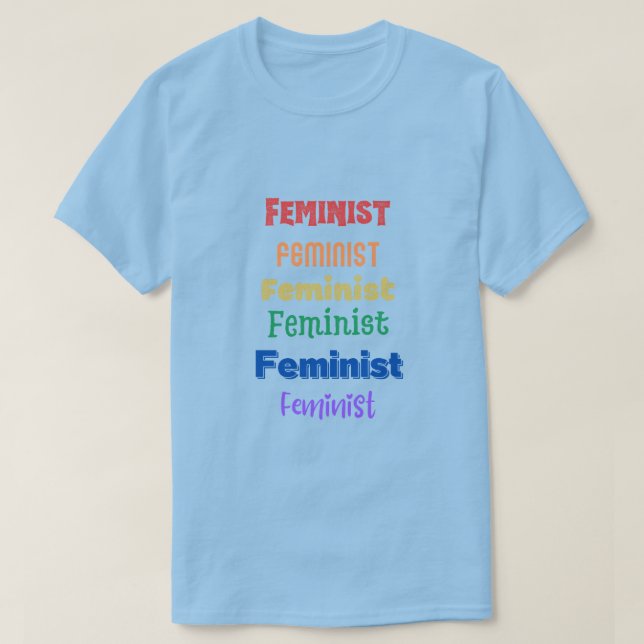 feminist pride T-Shirt (Design Front)