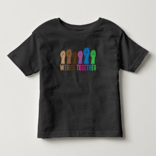 Feminist Resistance Human Equality Social Justice Toddler T-Shirt