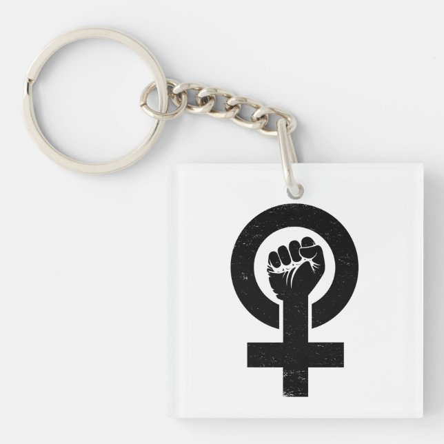Feminist Resistance Key Ring (Front)