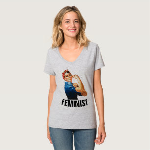 FEMINIST, Rosie the Riveter T-shirts