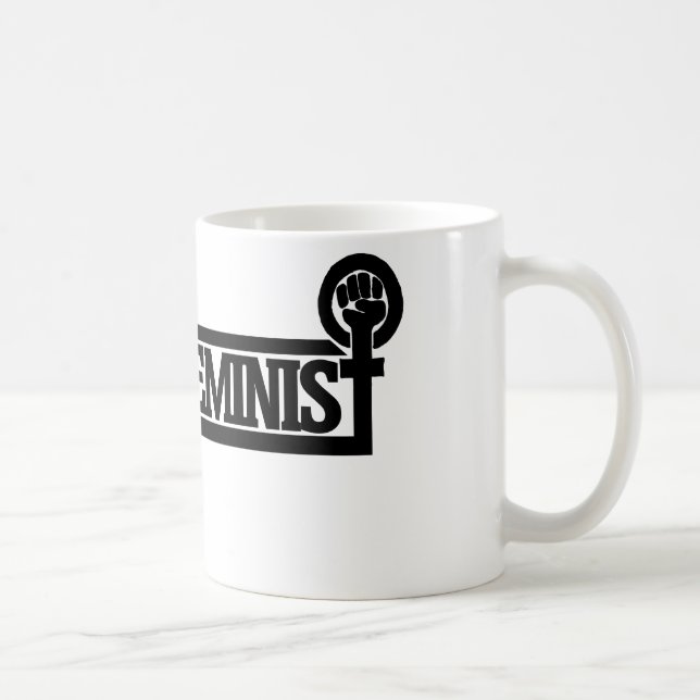 Feminist symbol coffee mug (Right)