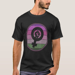 Feminist Symbol Female Equality Empowerment Cute F T-Shirt