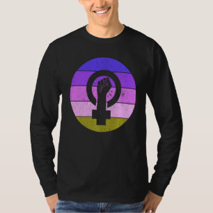 Feminist Symbol Female Equality Empowerment Femini T-Shirt