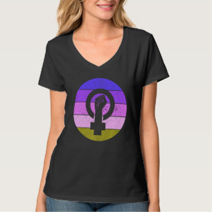 Feminist Symbol Female Equality Empowerment Femini T-Shirt