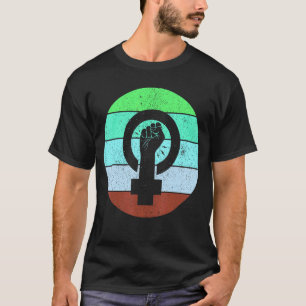 Feminist Symbol Female Equality Empowerment Femini T-Shirt