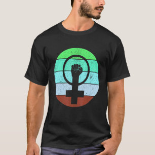Feminist Symbol Female Equality Woman Up Feminism T-Shirt