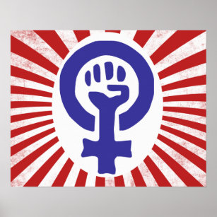 Feminist Symbol Poster
