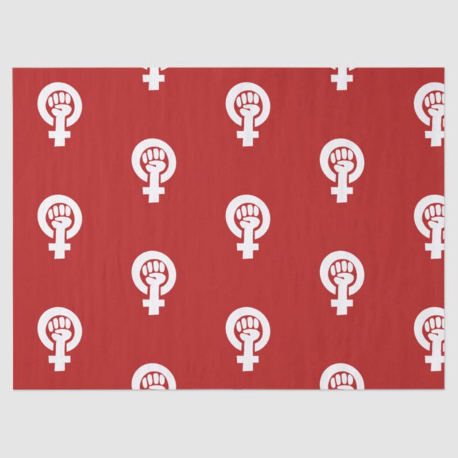 Feminist Symbol Tissue Paper (Front)