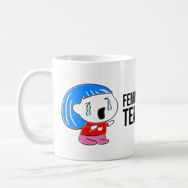 Feminist Tears mug (Left)