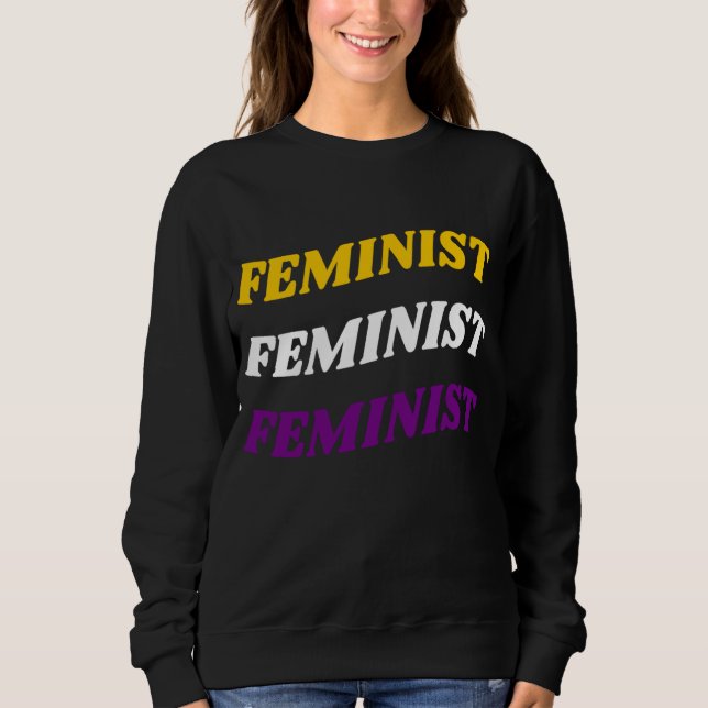 Feminist US Sweatshirt (Front)