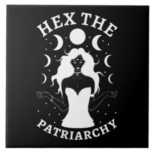 Feminist Witch - Hex The Patriarchy II Tile