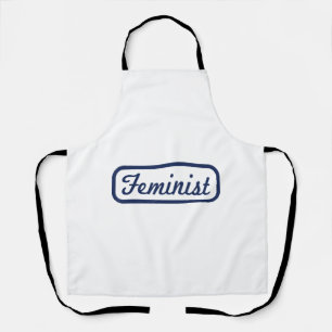Feminist Woman Power Vintage T Shirt Tee Gift Apron