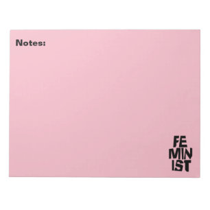 Feminist women female girl me too equal woman notepad