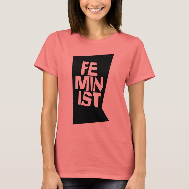 Feminist women female girl me too equal woman T-Shirt (Front)