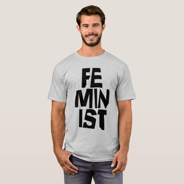 Feminist women female girl me too equal woman T-Shirt (Front Full)