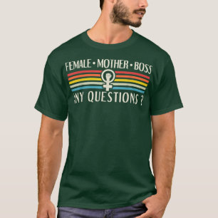 Feminist Womens Rights Female Empowerment Retro189 T-Shirt
