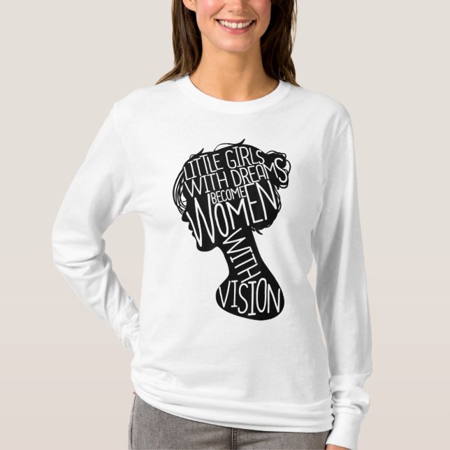 Feminist Womens Rights Social Justice March For Gi T-Shirt (Front)