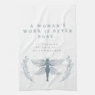 Feminist Women's Work Kitchen Towels