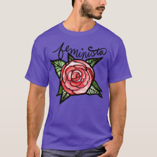 Feminista Red Rose Feminist Art Feminism1924  T-Shirt