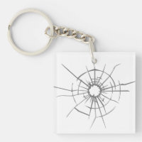 Feminists Shatter the Glass Ceiling | Keychain