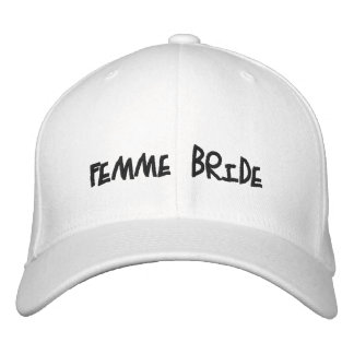 Femme Bride Embroidered Hat
