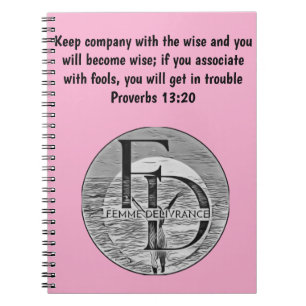 Femme Delivrance Notebook
