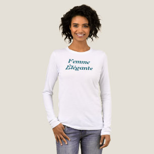 Femme Élégante T-Shirt Tri-Blend Shirt
