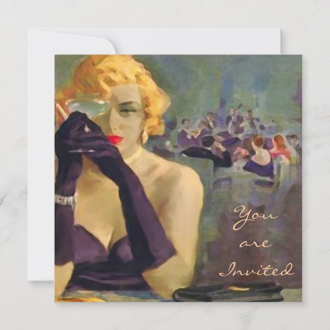 Femme Fatale ~ Invitations (Front)