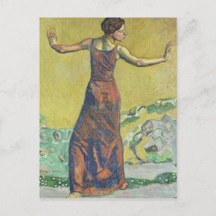 Femme Joyeuse Postcard