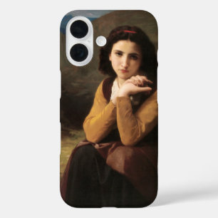 Femme Mignonne of Young Woman by Bouguereau  iPhone 16 Case