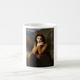 Femme Mignonne of Young Woman by Bouguereau Coffee Mug