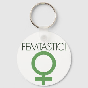 Femtastic Female symbol Key Ring