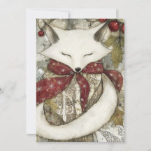 Fen the Fox | Woodland Whimsy Holiday Card