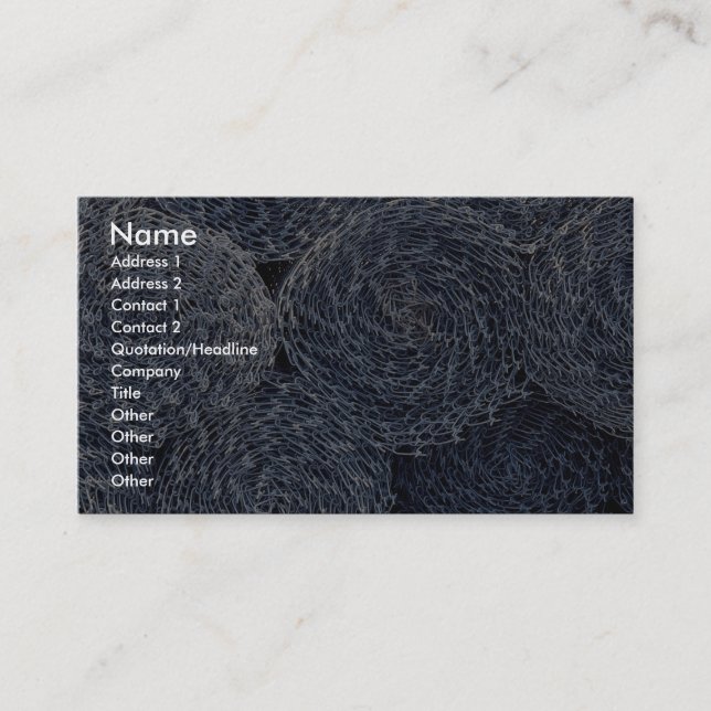 Fence Business Card (Front)