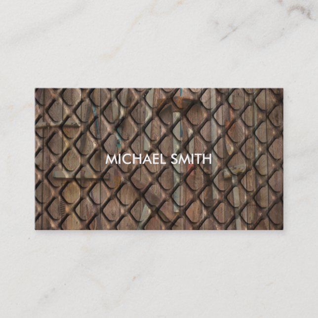 Fence Covered - Business Card (Front)